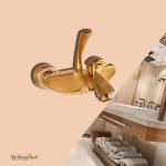 Aryana Faucets Set Mechanical Unique Model Gold Color Order in Bulk Ready To Export