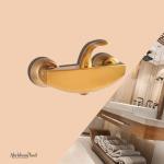 Aryana Faucets Set Mechanical Unique Model Gold Color Order in Bulk Ready To Export