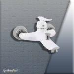 Aryana Faucets Set Mechanical Karoon Silver & White Color in Wholesale