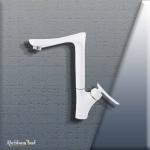 Aryana Faucets Set Mechanical Karoon Silver & White Color in Wholesale