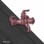 Aryana Faucets Set Mechanical Sezar Model Rose Gold