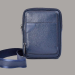 Wholesale Navy Blue Leather Crossbody Bag – Premium Export Quality & Bulk Supply