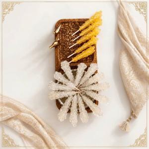 Iranian Rock Candy | Saffron & White Candy Wholesale