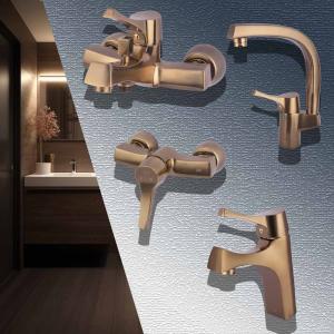 Aryana Faucets Set Mechanical Kiyan Model Olive Color in Low Price