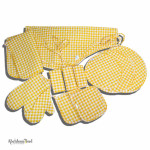 The 12-piece Kitchen Towels, Dishcloths, Oven Mitts, and Pot Holders Set is a versatile kitchen kit, Flexible Frame Style Effortlessly, Wholesale
