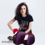 Makeup Bag in Purple color for wholesale