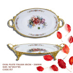 Oval Italian Plates, Size, Large, Medium, Smil Global King Wholesale Product Supplier