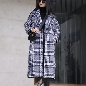 Houndstooth coat