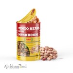 Mushrooms & Beans Canned, Wholesale Organic Canned Food, Ready-made Persian Products 480GR