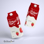 Strawberry Milk, Persian Fresh Dairy, Wholesale Pure Product, 1L,200Ml
