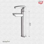 Aryana Faucets Basin Faucet Tenso Model Chrome