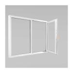 Affordable Single-Mode Double-Glazed Windows for Export | High-Quality & Durable PVC Frames