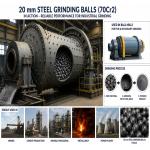 20mm 70Cr2 Steel Grinding Balls | Iranian Manufacturer & Exporter