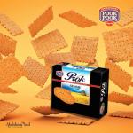 Prok Chasht Biscuit Sesame Original Flavor Wholesale Delicious Sesame Biscuit Crunchy Best For Diet Healthy Snack