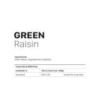 Premium Green Raisins Bulk Export – High-Quality & Affordable Prices