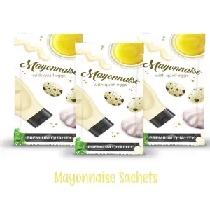 High-Quality Mayonnaise Sachets for Hotels & Catering | Export Ready